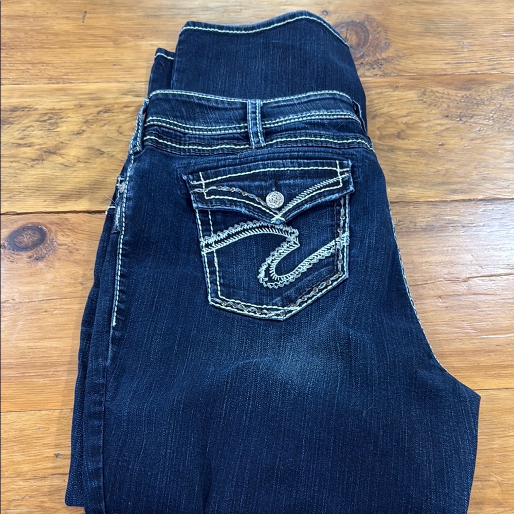 Silver jeans Suki flap 22w